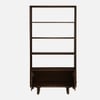 Ravelle Solid Wood  Bookshelf in Tobacco Finish
