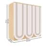 Nextstep Arkane Shoe Rack Maple Finish