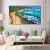 The Castle Decor Beach View Wall Art Set of 5 27x48 Inch
