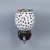 Devansh Metal Electric Wall Light in Antique Gold Colour with Black Shade Count of 1 Light