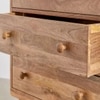 Scalamango Wood Chest Of Drawers In Natural Finish