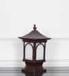 WINCHESTER Brown Finish Outdoor Pedestal Gate Light