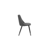 Mitzi Metal Accent Chair in Grey Colour
