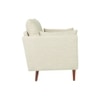 Arihana Fabric Arm Chair in Light Green Color