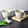 Ivory Clay Whisper Elegant Coffee Mug Collection