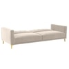 Calisa 3 Seater Pull Out Sofa cum Bed  in Cream Colour