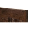 Aglaea Engineered Wood Queen  Size Bed With Box Storage (Walnut Finish)