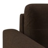 Verona Premium 2 Seater Fabric Sofa in Dark Earth Colour