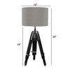 Elwin Natural Lenin Shade Table Lamp
