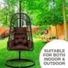 Premium Diesel Single Seater Spyder Swing Chair Brown