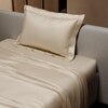 Stoa Paris Single Bedsheet with 1 Pillow Cover sheet with Charming Ivory