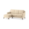Abbey Sectional Sofa (Colour : Birch Beige, Cushion : Hard, Seater : Left Aligned 2 Seater + Left Aligned Chaise)