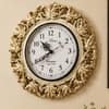 Gold Solid Wood Kalpalata Wall Clock By DisooFashions