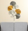 W-Cora Abstract Metal Wall Decor in Multicolor Set of 1