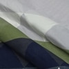 Multicolor Geometric 180 TC Fitted 1 King  Bedsheet with 2 Pillow Covers