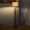 Devansh Wooden Floor Lamp