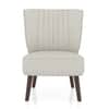 Grace Accent Chair in Sand Ripple Colour