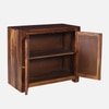 Sheesham Wood 2 Door Sideboard in Provincial Teak Finish