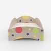 Loopy Loop Toddler Bed in Oak and Multicolor