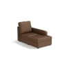 Apollo Sofa (Colour : Mocha, Cushion : Soft, Back Type : High Back, Seating Capacity : Right Aligned 3 Seater + Right Aligned Chaise + Ottoman)