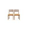 audace solid wood  dining chair in  Provincial Teak