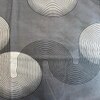 Quin Grey Geometric 400 TC Cotton Flat Queen Size Bedsheet with 2 Pillow Covers – Threads