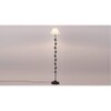 Blair Black Cotton Shade Floor Lamp