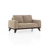 Granada Premium 2 Seater Fabric Sofa in Biscuit Velvet Colour