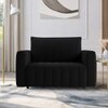 Beliss  Pull Out Sofa cum Bed  in Black Colour