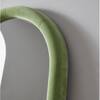 The Artment Unbreakable Green Arch Puff Floor Mirror (160 x 50) cm
