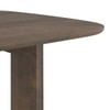 Aero Solid Wood 6 Seater Dining Table With 6  Wella Dining Chairs (Finish : Danish Walnut, Chair Colour : Beige)