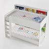 Rainbow Bunk Bed In White Colour