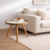 Grove Solid Wood Side Table in Forest Green Finish