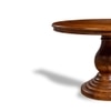 Anhillo Solid Wood 4 Seater Dining Table in Brown Finish