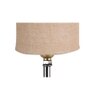 Eloise Wood Table lamp with Beige Jute Shade