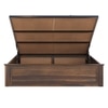 Yashika Solid Wood Queen  Size Bed With Hydraulic Storage (Provincial Teak Finish)
