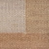 Jaipur Rugs Geometric Jute 6x9 Feet Peach And Mocha Dhurrie Carpet For Living Room And Home