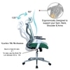 Wiweangs High Back Ergonomic Chair in Dark Green Colour