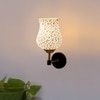 Devansh Metal Electric Wall Light in Black Colour with Multi Shade Count of 1 Light