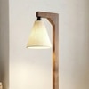 Accent Beige Jute Floor Lamp with Beige Jute Base