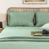 Sage Double Bedsheet Set Green