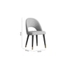 Rexo Accent Chair in Black Colour