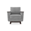 Corby Essential 1 Seater Fabric Sofa In Granite Weave