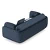 Ezra 3 Seater Fabric Sofa in Sapphire Colour