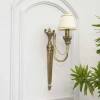 MABEL Single Arm Brass Wall Light