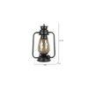 Cybil Multicolor Metal Wall Mounted Lantern Lamp