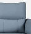 Levanto Half Leather 3 Seater Zero Wall Electric Recliner Sofa in Ocean Blue