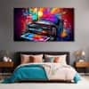 The Castle Decor Abstract Art Wall Painting Wooden Framed Digital Painting 27x48 Inch (Style 19)