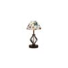 Daniella Multicolor cotton Table lamp with Iron Base