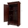 Parker 2 Door 2 Drawer Sheesham Wood Wardrobe in dark Honey Oak Finish